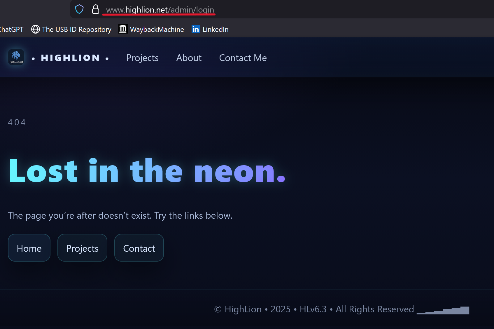 404 page after removing external access to Pi-hole admin